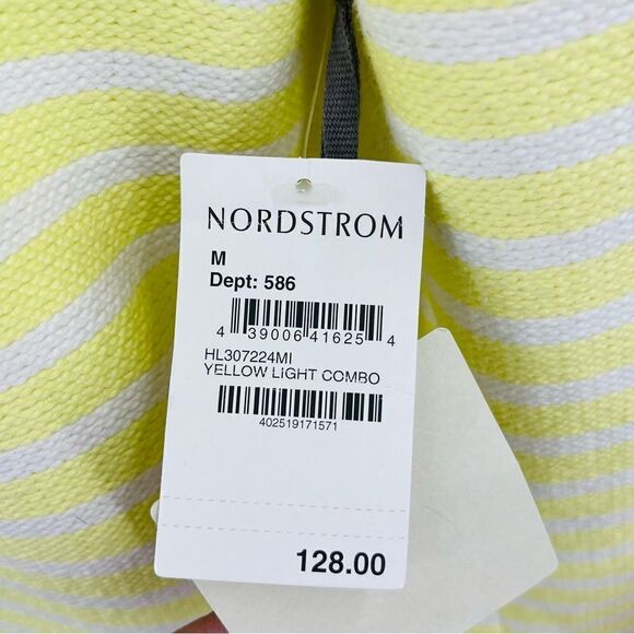 Hinge Coat Open Front Mid-Length Yellow Strip Women’s Size M NWT - Picture 12 of 12